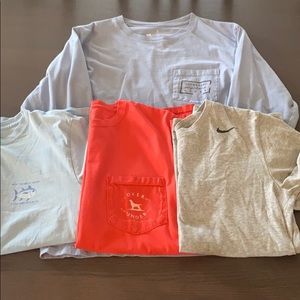 —Men’s Size Small Shirt Bundle— Nike/Southern Tide